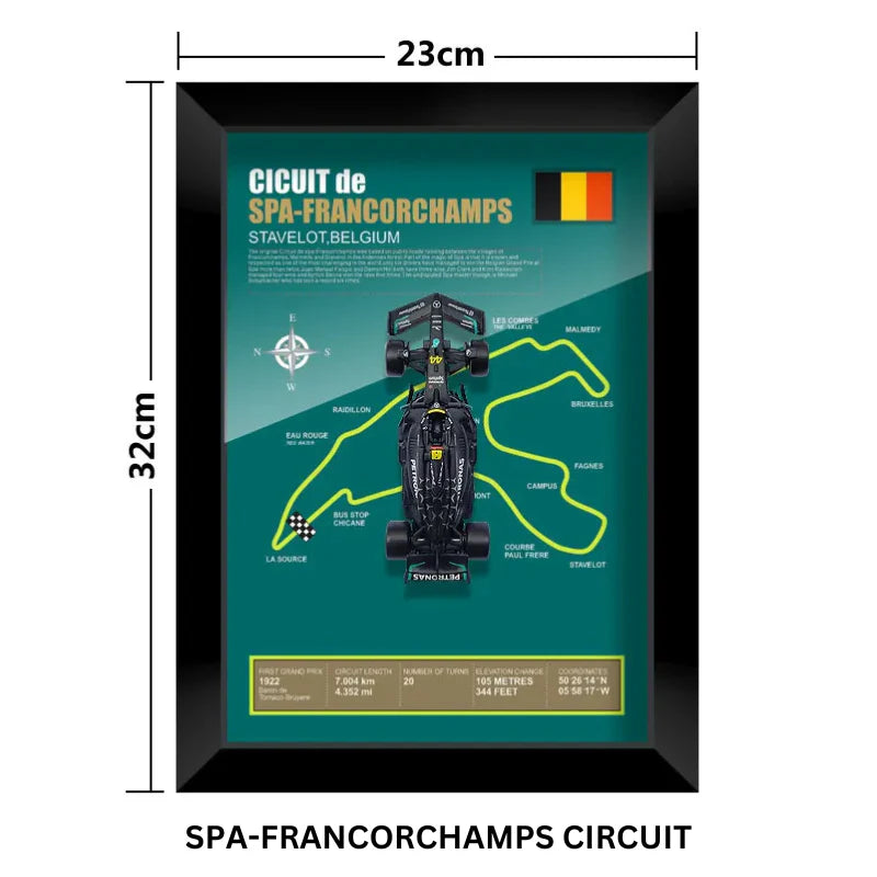 F1 Formula Frame™ - Hamiltons W14E Car