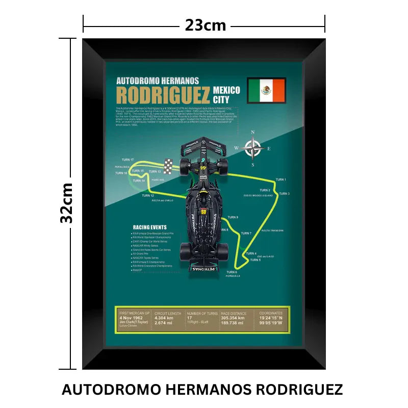 F1 Formula Frame™ - Hamiltons W14E Car