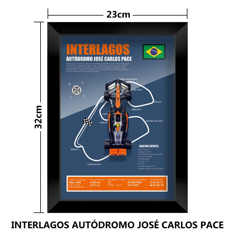 F1 Formula Frame™ - Norris MCL60 Car