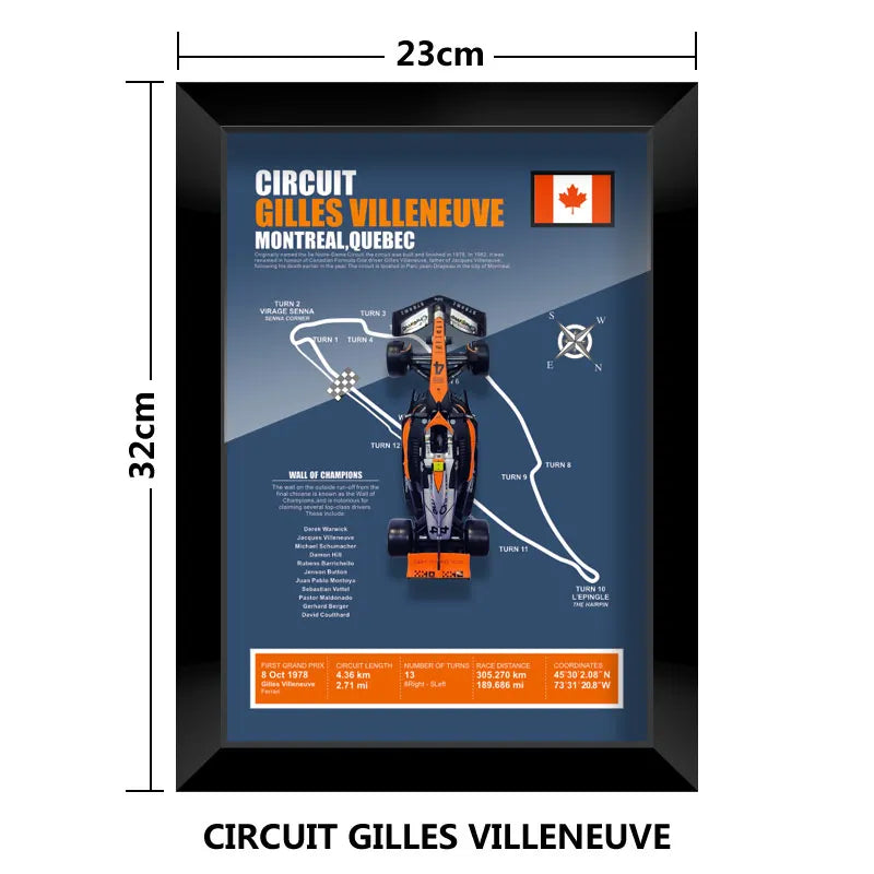 F1 Formula Frame™ - Norris MCL60 Car