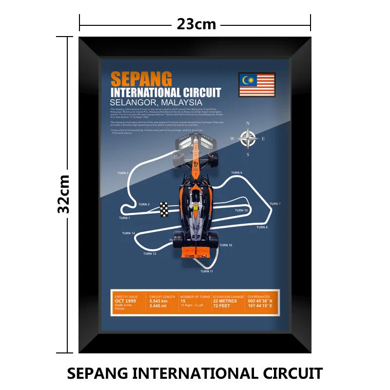 F1 Formula Frame™ - Norris MCL60 Car