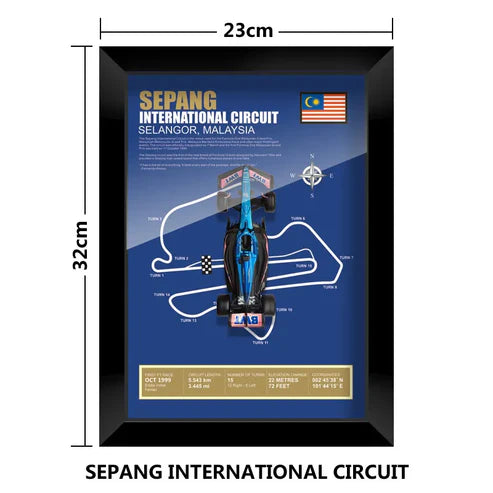 F1 Formula Frame™ - BWT Alpine A523 Car