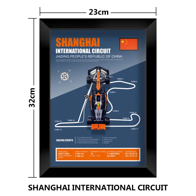 F1 Formula Frame™ - Norris MCL60 Car